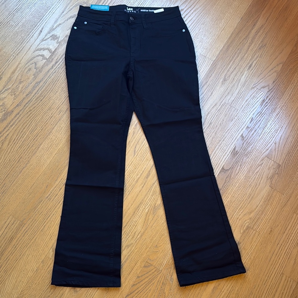 Lee Modern Series Black Boot Cut Jeans for Women